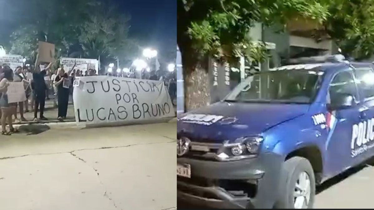 Manifestación por Lucas Bruno en Santa Clara de Buena Vista