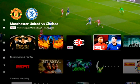 Por primera vez en América Latina, llega ESPN al streaming de la mano de Star+, presentando un amplio abanico de eventos y shows en vivo con su calidad inigualable de producción e imagen. Así, entre las diferentes competencias, los suscriptores disfrutarán de los mejores partidos de fútbol de competencias internacionales de la envergadura de Copa Libertadores, la UEFA Champions League y UEFA Europa League. Por primera vez en América Latina, llega ESPN al streaming de la mano de Star+, presentando un amplio abanico de eventos y shows en vivo con su calidad inigualable de producción e imagen. Así, entre las diferentes competencias, los suscriptores disfrutarán de los mejores partidos de fútbol de competencias internacionales de la envergadura de Copa Libertadores, la UEFA Champions League y UEFA Europa League.