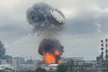 Ucrania lanzó una masiva ofensiva con drones contra territorio Moscú, la capital de Rusia, durante la madrugada de este domingo.