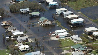 Más de 900.000 viviendas se quedaron sin energía en Louisiana, Estados Unidos, por el impacto del huracán Ida.