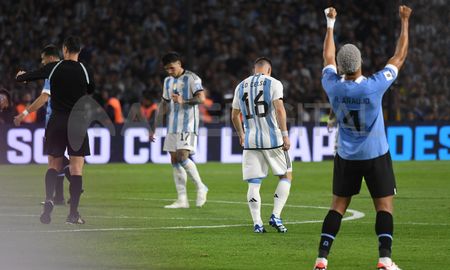 argentina perdio contra uruguay y se quedo sin invicto en las eliminatorias sudamericanas