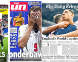 Así replicaron todos los medios del mundo la victoria de Argentina ante Inglaterra. Así replicaron todos los medios del mundo la victoria de Argentina ante Inglaterra.