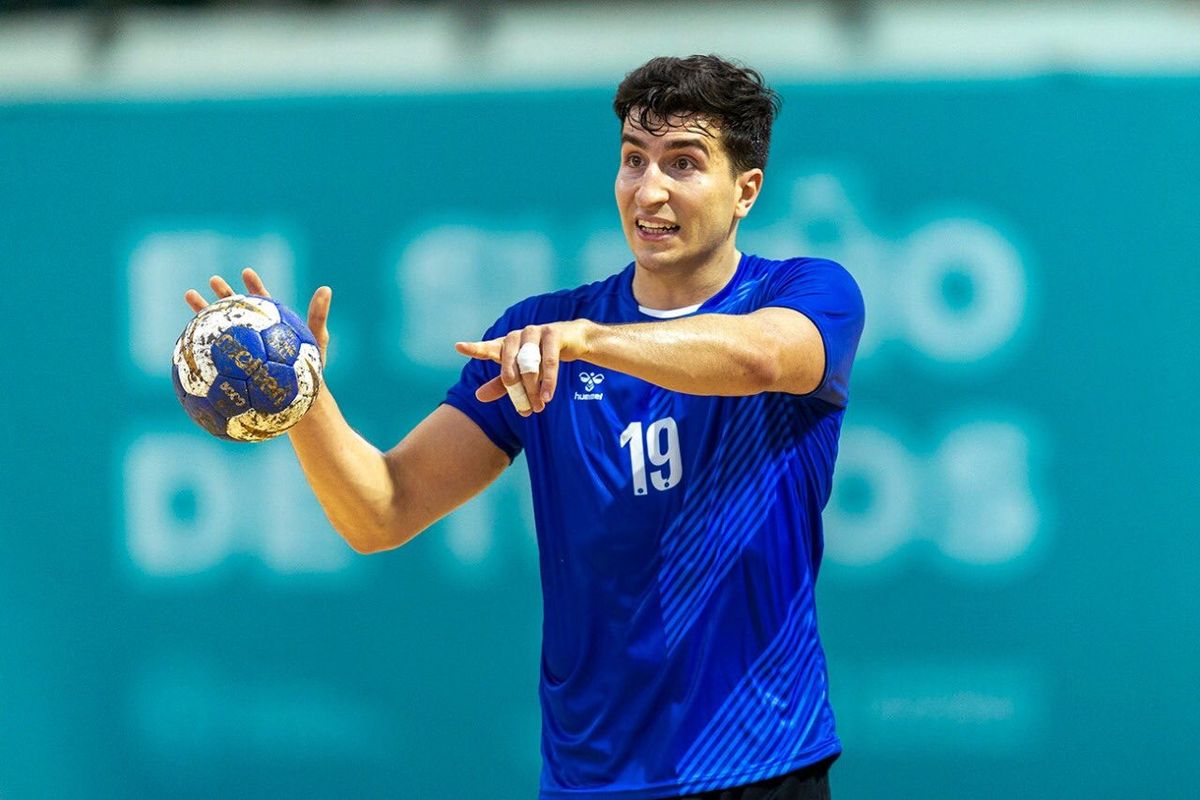 Pedro Martínez Camí, de la Selección Argentina de handball, 