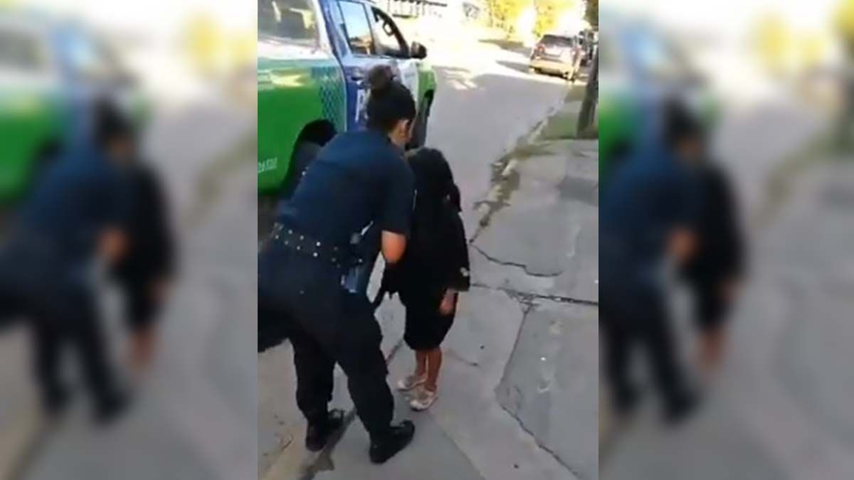 Maia apareció con vida y está en el comando de patrulla.