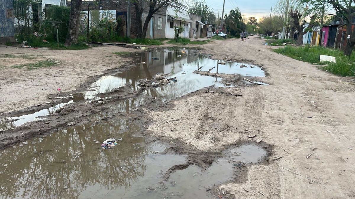 Así se encuentran las calles en barrio Loyola Sur. Así se encuentran las calles en barrio Loyola Sur.