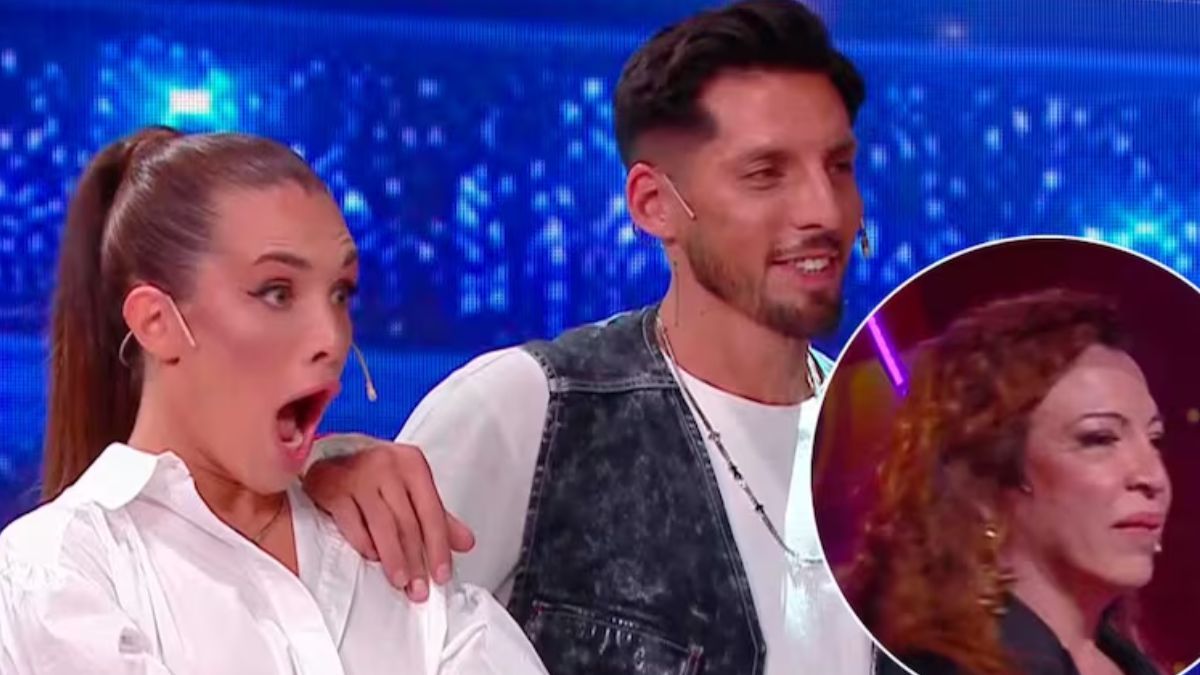 A la humorista se le fue la mano tras perder contra la modelo y le lanzó una catarata de barbaridades.