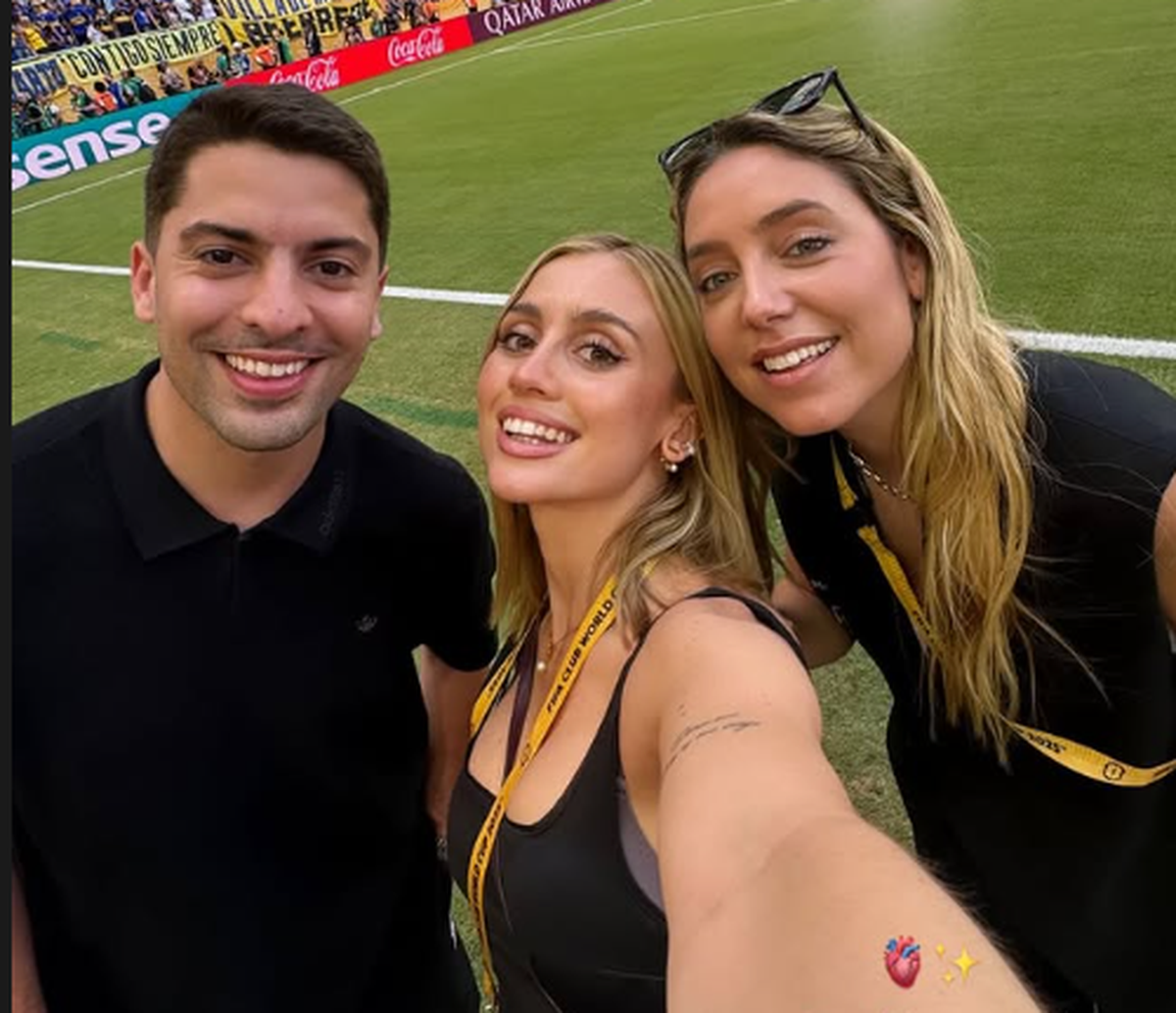 Morena Beltrán junto a Esteban Edul y Sofía Martínez. Morena Beltrán junto a Esteban Edul y Sofía Martínez.