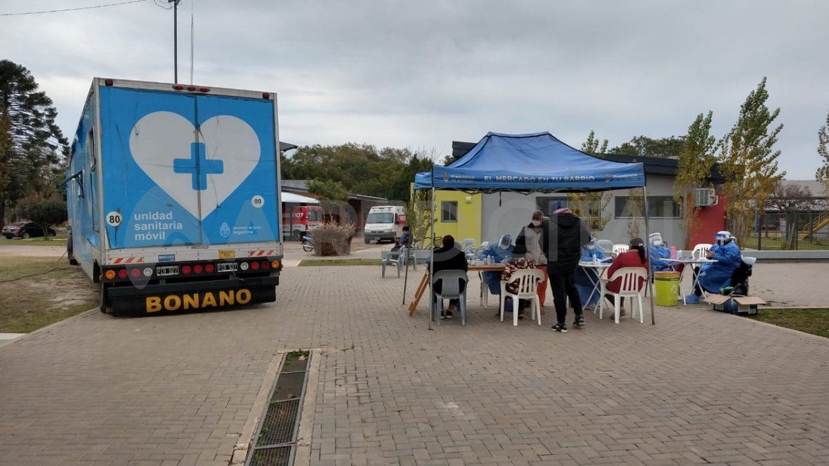 En Recreo se hisoparon 71 personas de las cuales 29 dieron positivo.