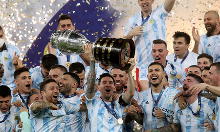 La Selección Argentina se consagró en el Maracaná: las fotos del gran triunfo. La Selección Argentina se consagró en el Maracaná: las fotos del gran triunfo.