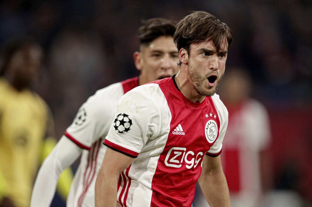 Ajax, con Lisandro Martínez y Nicolás Tagliafico, goleó y sumó sexta victoria seguida en Holanda