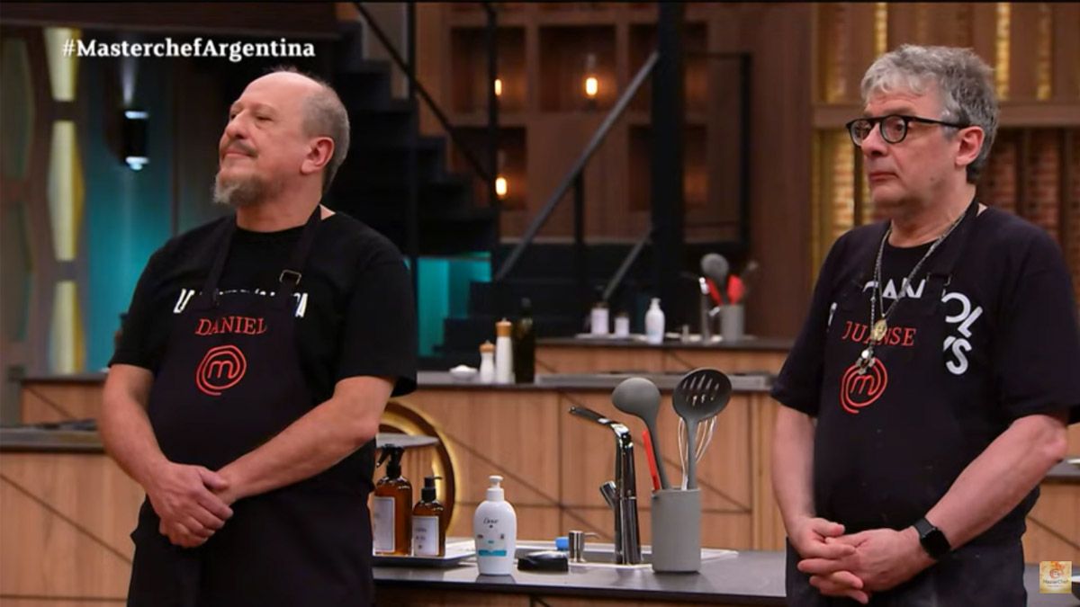 Repechaje en MasterChef Celebrity 2: Daniel Arázo y Juanse Libera subieron al balcón