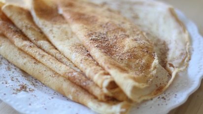 Cómo hacer crepas integrales caseras: ideales para wraps, burritos y canelones