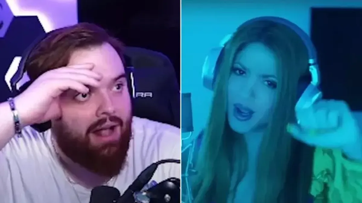 Descanse en paz Gerard Piqué: la increíble reacción de Ibai Llanos tras escuchar la nueva canción de Shakira