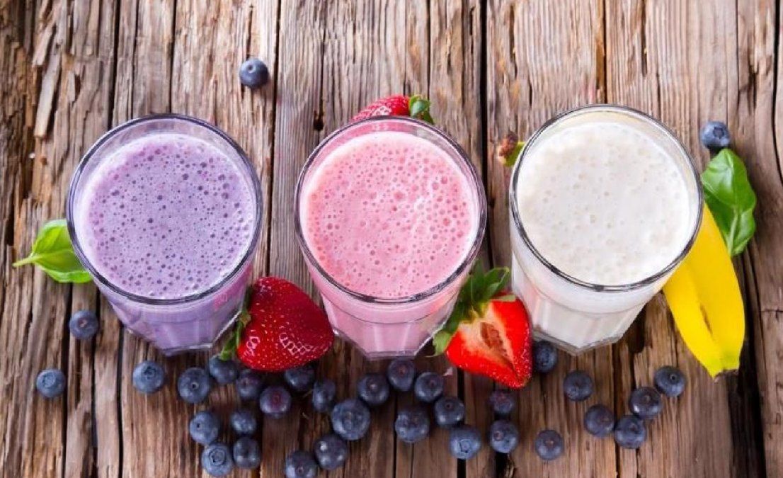Los licuados son aptos para un desayuno o una merienda