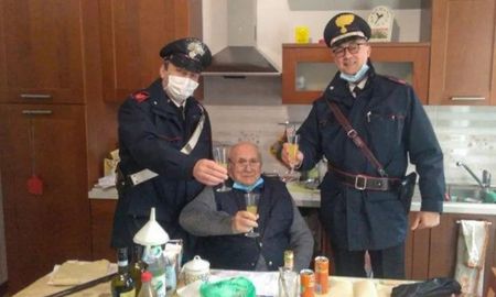 El abuelo de 94 años vive en la comuna de Vergato El abuelo de 94 años vive en la comuna de Vergato