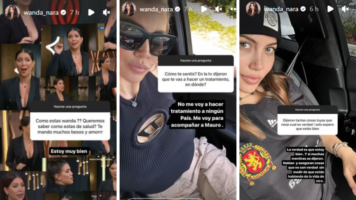 Wanda Nara rompió en silencio en Instagram. Wanda Nara rompió en silencio en Instagram.