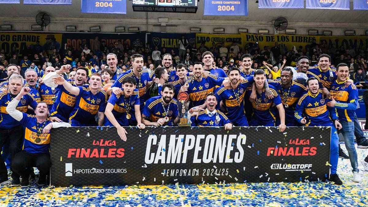 Boca Juniors se consagró campeón de la Liga Nacional de Básquet