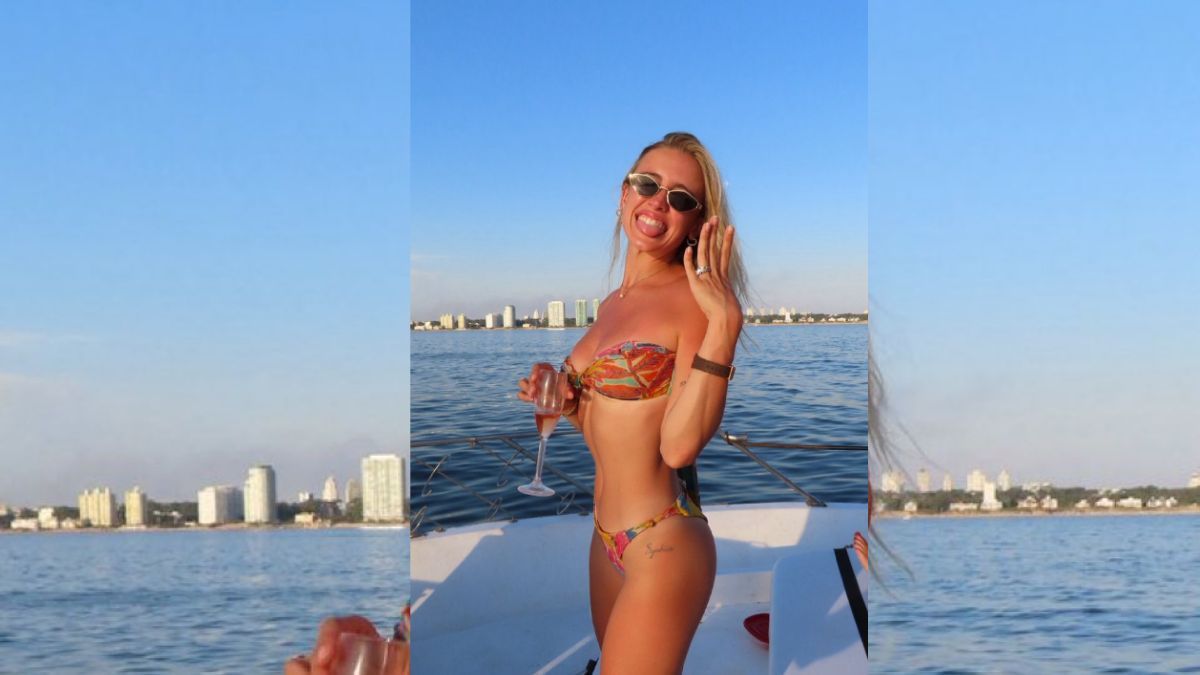 La reacción de Morena Beltran tras la propuesta de Lucas Blondel