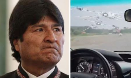 evo morales denuncio que le dispararon 14 veces mientras viajaba en su auto evo morales denuncio que le dispararon 14 veces mientras viajaba en su auto