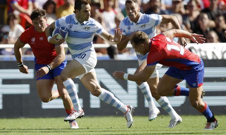 Copa Mundial de Rugby 2023 - Grupo D - Argentina contra Chile - The Stade de la Beaujoire - Louis Fonteneau, Nantes, Francia - 30 de septiembre de 2023. Copa Mundial de Rugby 2023 - Grupo D - Argentina contra Chile - The Stade de la Beaujoire - Louis Fonteneau, Nantes, Francia - 30 de septiembre de 2023.