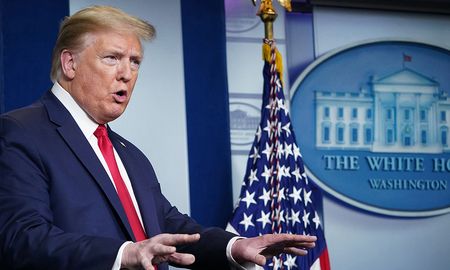 El presidente de Estados Unidos, Donald Trump. El presidente de Estados Unidos, Donald Trump.