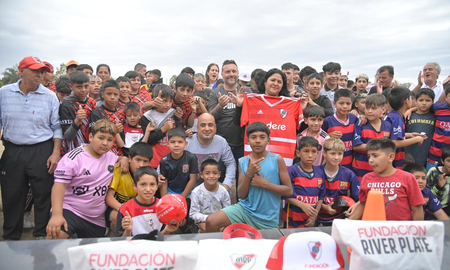 La Fundación River y la filial del Millonario en Santa Fe, presentes en barrio Yapeyú La Fundación River y la filial del Millonario en Santa Fe, presentes en barrio Yapeyú