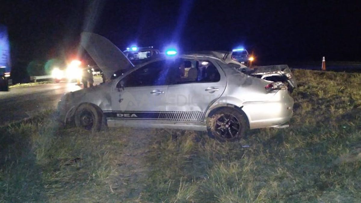 Accidente fatal en Angélica en un vuelco, falleció un nene de cuatro años