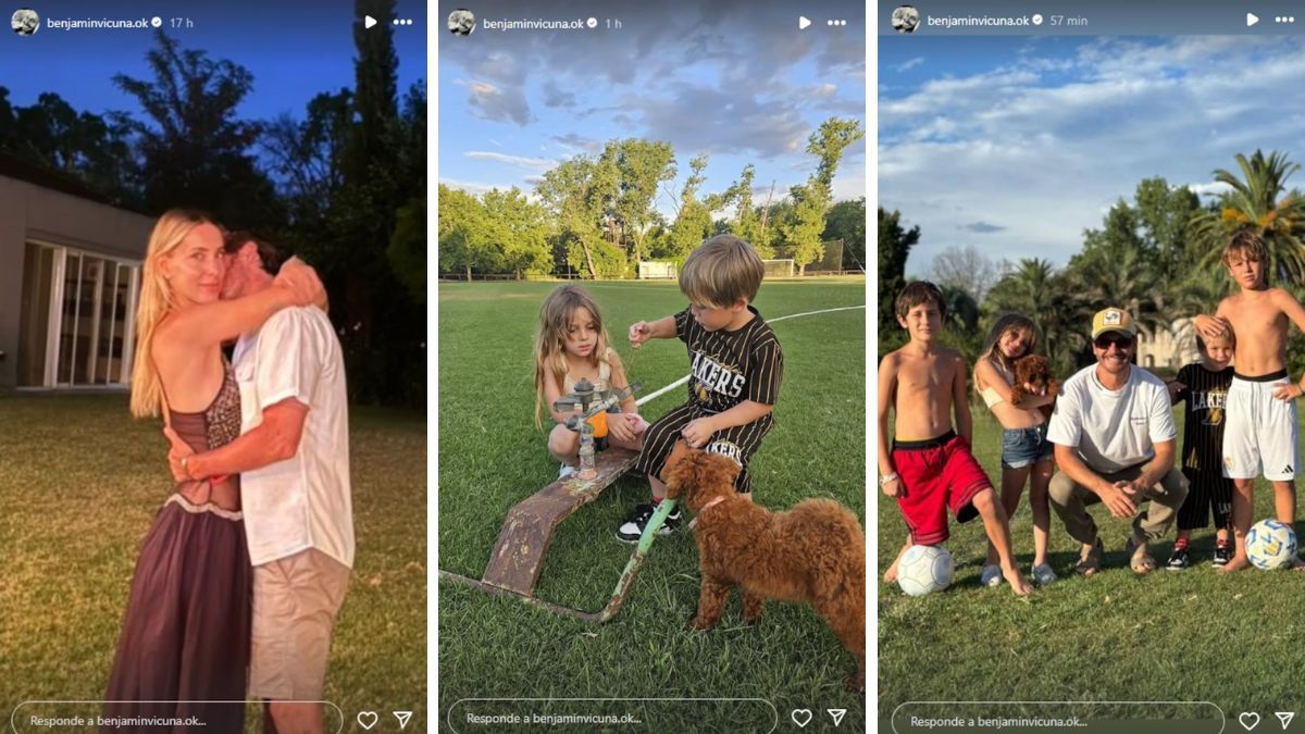 Benjamín Vicuña pasó Año Nuevo junto a su novia e hijos. Benjamín Vicuña pasó Año Nuevo junto a su novia e hijos.