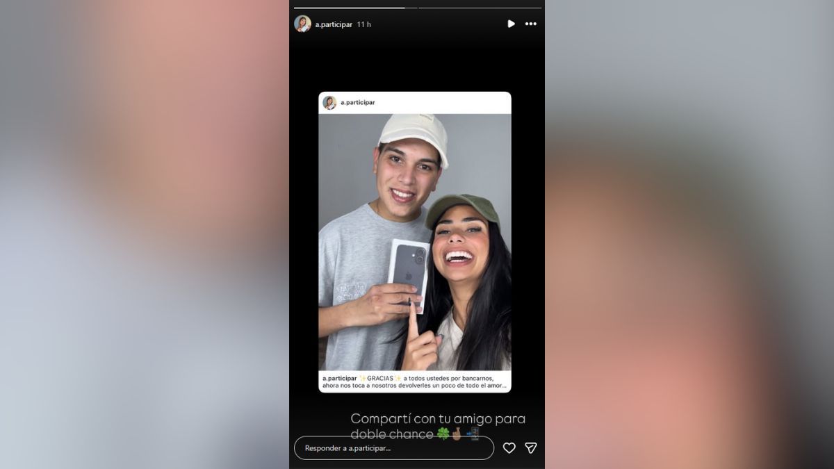 El posteo que generó debate entre los seguidores de Thiago Medina. El posteo que generó debate entre los seguidores de Thiago Medina.