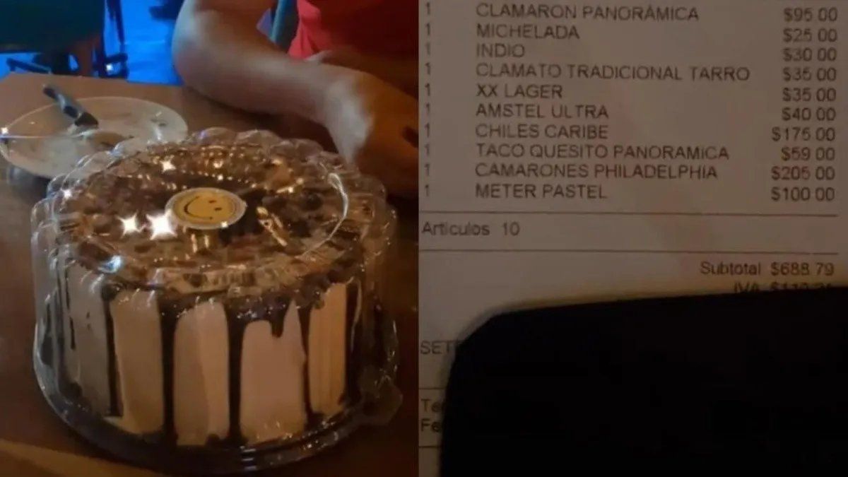 Fueron a festejar a un restaurante y se llevaron una sorpresa por un consumo insólito que había en el ticket