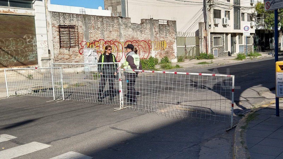 Por la subasta, hay cortes de tránsito en el macrocentro. 