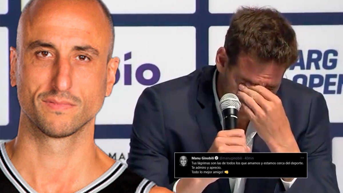 “Tus lágrimas son las de todos los que amamos y estamos cerca del deporte. Te admiro y aprecio. ¡Todo lo mejor amigo!”