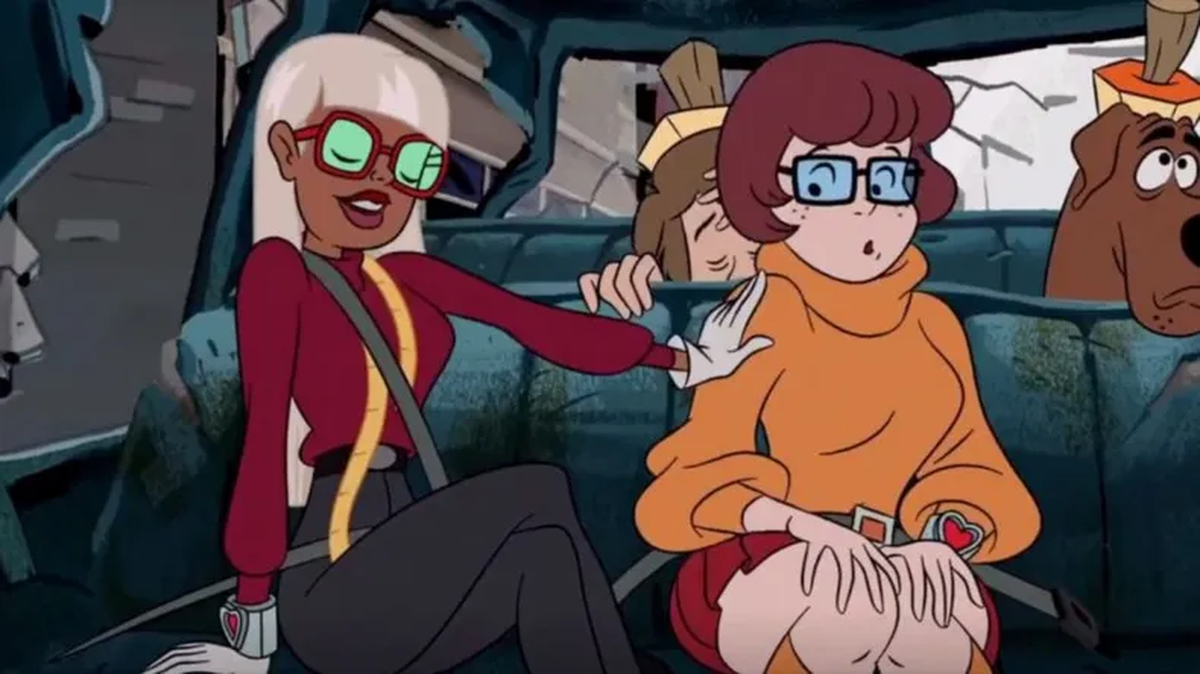 La escena donde queda demostrado que Velma es lesbiana