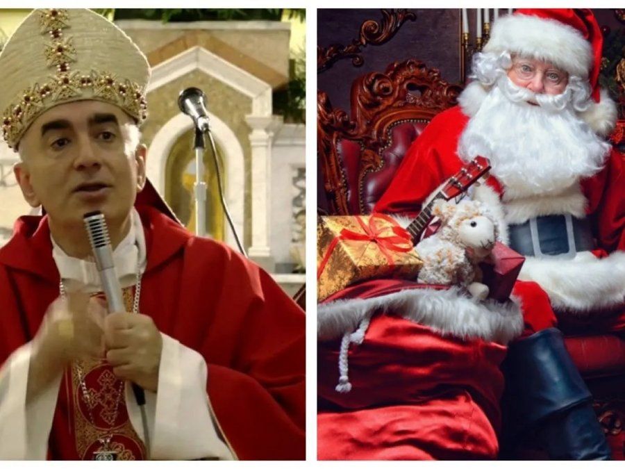 Un obispo dijo que Papá Noel no existe y desató un escándalo