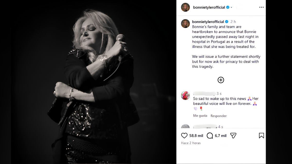 La cantante británica falleció en Portugal tras permanecer internada durante varias semanas. La cantante británica falleció en Portugal tras permanecer internada durante varias semanas.