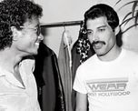 Michael Jackson y Freddie Mercury en la casa de los Jackson