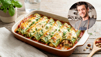 Canelones sin harina fáciles y saludables: la receta de Rodrigo Cascón
