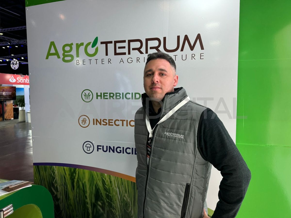 Alejandro Baroni, gerente de ventas regional de Agroterrum. Alejandro Baroni, gerente de ventas regional de Agroterrum.