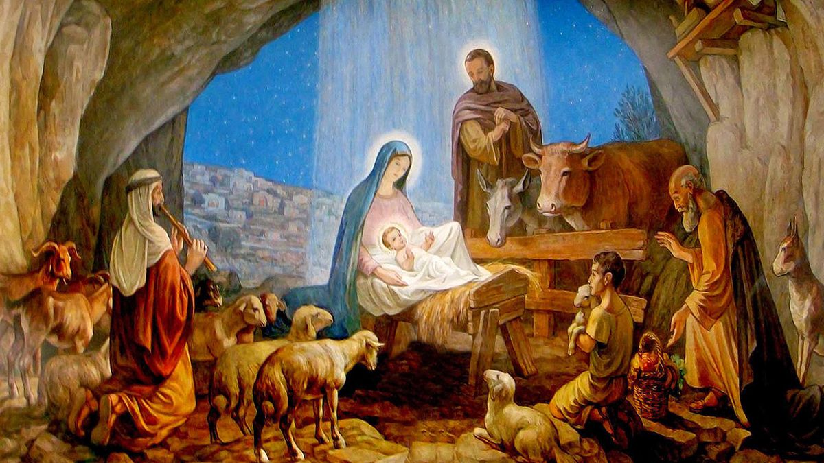 Jesús nació en Belén, una ciudad de Palestina ubicada al sur oeste de Jerusalén, desde donde partieron los magos de Oriente.