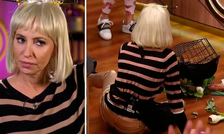El tremendo blooper de Analía Franchin en Masterchef Celebrity: Volé El tremendo blooper de Analía Franchin en Masterchef Celebrity: Volé