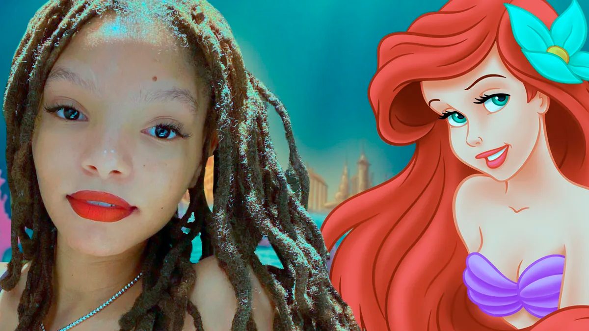 La nueva película de La Sirenita mostró imágenes de Halle Bailey en el papel de Ariel
