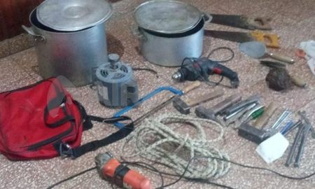 Laguna Paiva: parte del botín robado que pudo secuestrar la policía Laguna Paiva: parte del botín robado que pudo secuestrar la policía