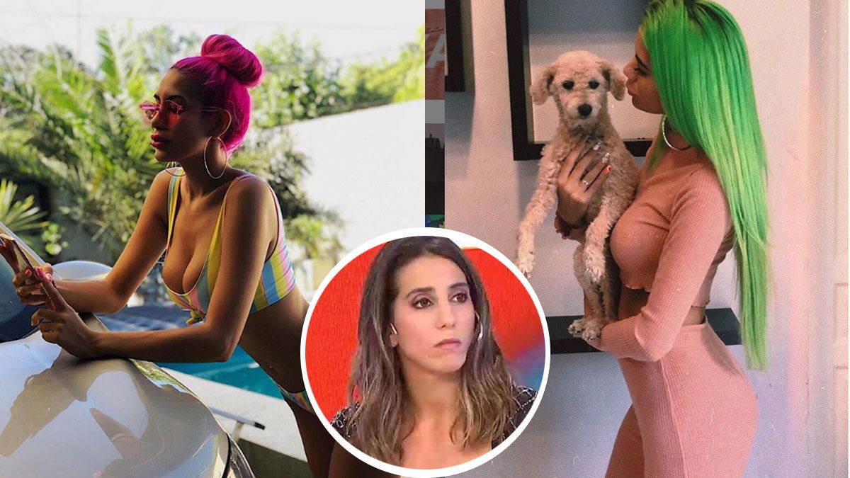 El excéntrico perfil de la vecina de Cinthia Fernández, a la que acusó de ladrona