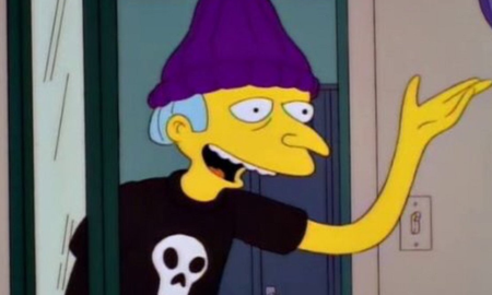 El Señor Burns intentando pasar por adolescente es la representación gráfica de negarse a aceptar las señales biológicas del paso del tiempo. El Señor Burns intentando pasar por adolescente es la representación gráfica de negarse a aceptar las señales biológicas del paso del tiempo.
