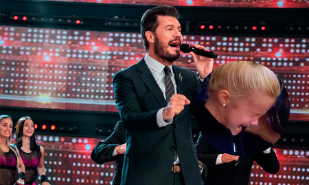 Marcelo Tinelli hizo llorar a la hija de Luciana Salazar en ShowMatch Marcelo Tinelli hizo llorar a la hija de Luciana Salazar en ShowMatch