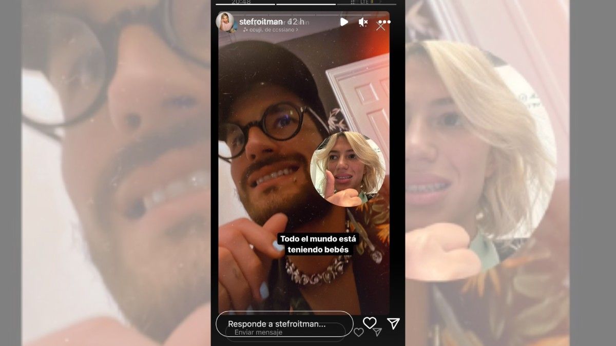 Ricky Montaner, al igual que su esposa, se mostraron nerviosos por el hecho de que todos están teniendo hijos.