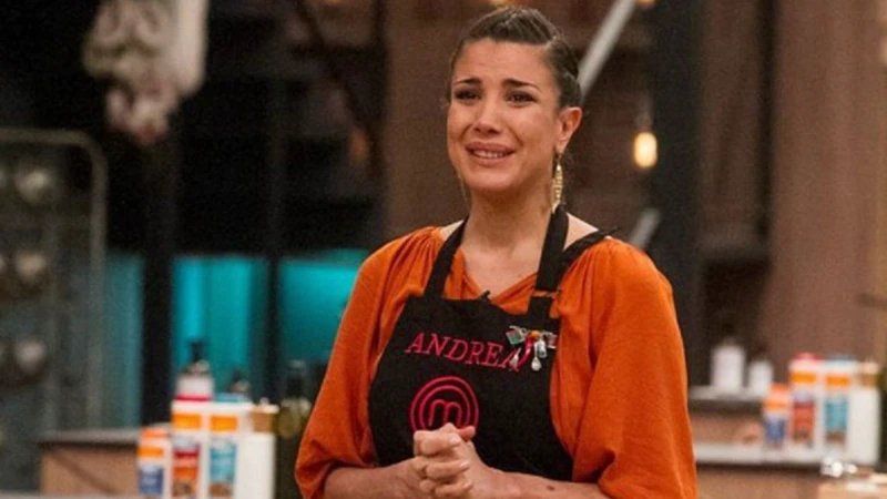 Andrea Rincón se fue de Masterchef Celebrity.