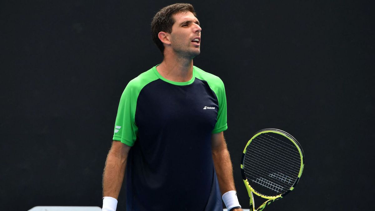 Federico Delbonis es uno de los doce argentinos que intentará quedar en el cuadro principal del Australian Open 2023.