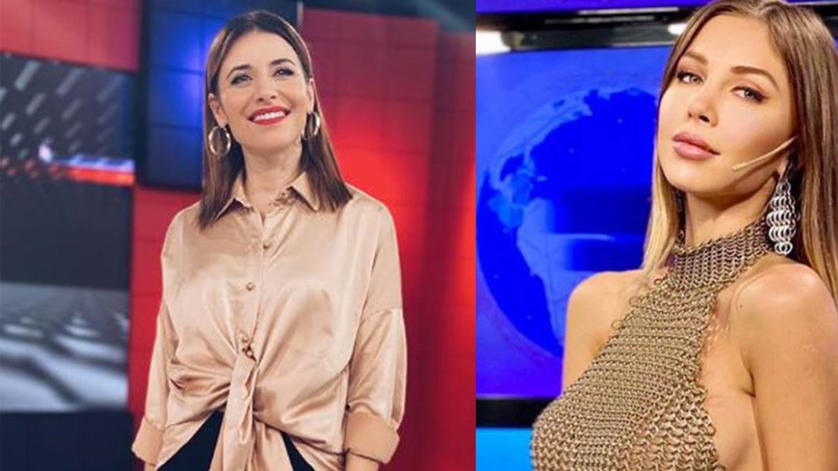 Mariana Brey se puso el top de Romina Malaspina y dio que hablar: ¿a quién  le queda mejor?