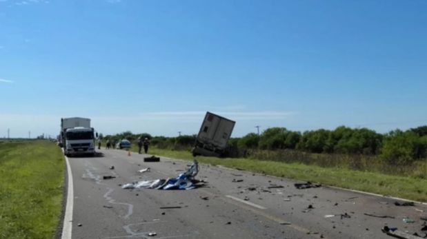 Fue trasladada a Santa Fe la nena que sobrevivió al trágico accidente en Entre Ríos